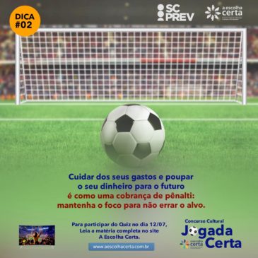 Concurso Cultural Jogada Certa DICA 2